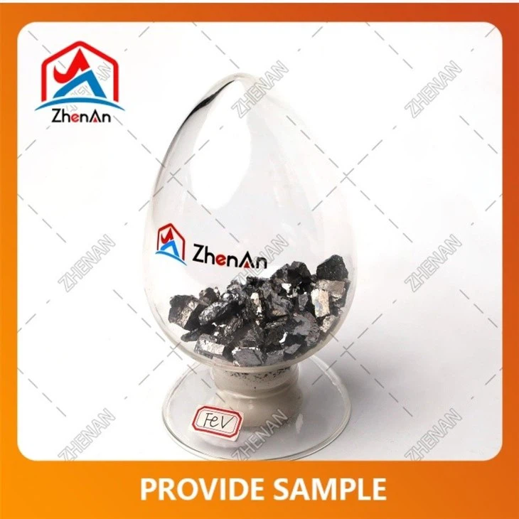 Silver Lump 50% Ferrovanadium 10 Mm