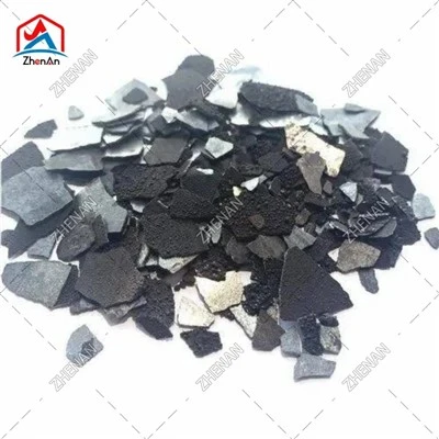 Escamas electrolíticas de manganeso de grado de batería de 1 a 2 mm de pureza 99,7 %