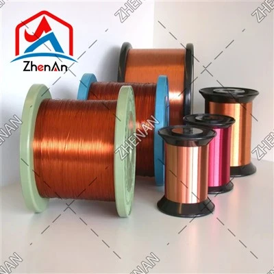 Alambre de cobre esmaltado con imida de poliéster